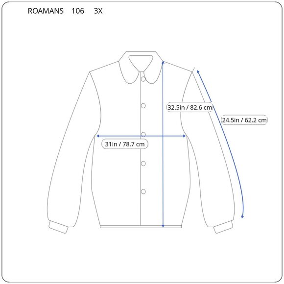 Roamans Womens Top 3X Plus Long Sleeve Button Up Black Red Stripe STR163E - Picture 2 of 8